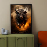 Toile - Bull Fury